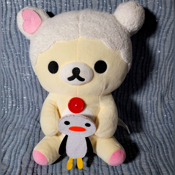 san-x | Toys | Rilakkuma Korilakkuma Bathtime Plush Really Cute Little
